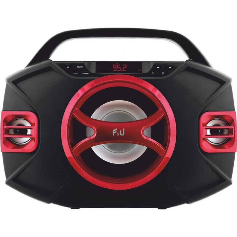 F&U BTP 2166 Φορητό Media Player με Bluetooth, Ψηφιακό  Ραδιόφωνο, Karaoke, USB
